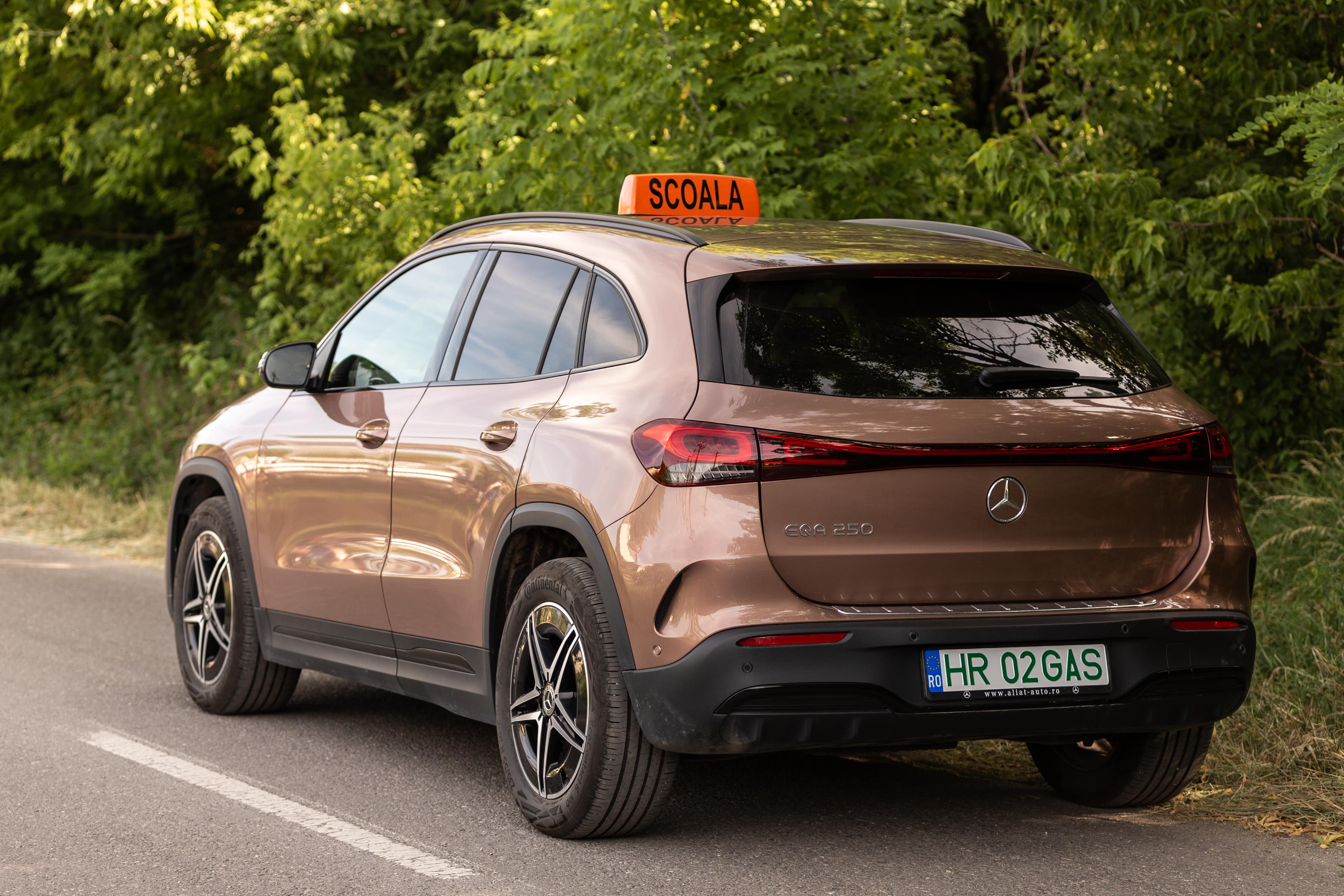 Mercedes EQA Back Gas Tours